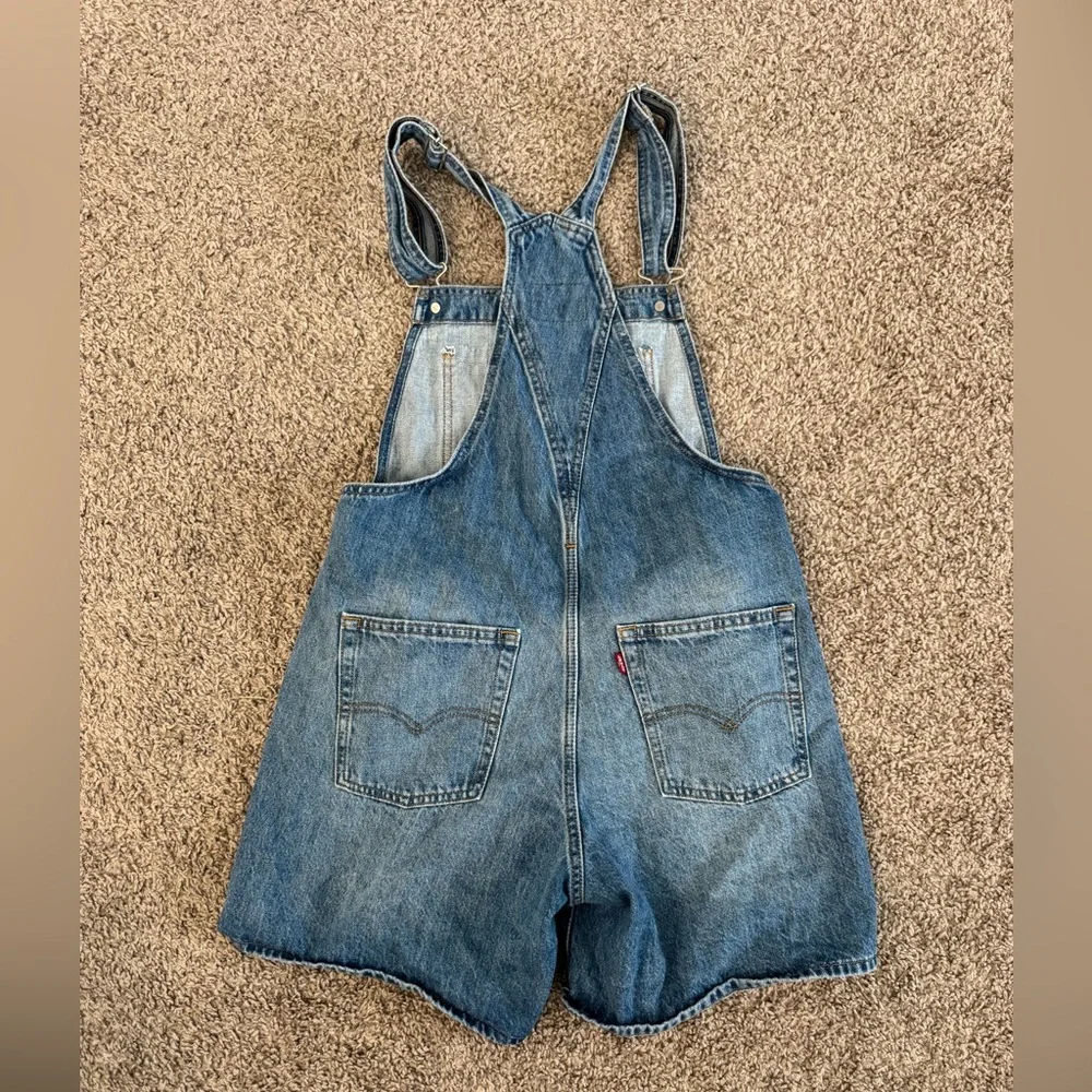 Levi's Blue Denim Overalls - Picture 5 of 5